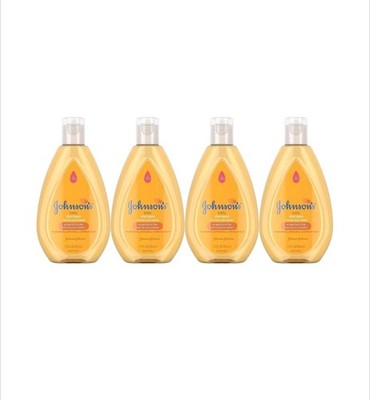4 Pack Johnson's Baby Shampoo Travel Size 1.7 oz Each No More Tears Formula..New
