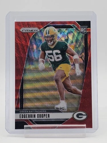 EDGERRIN COOPER 2024 PANINI PRIZM RED WAVE ROOKIE /149 #331 PACKERS Q1739