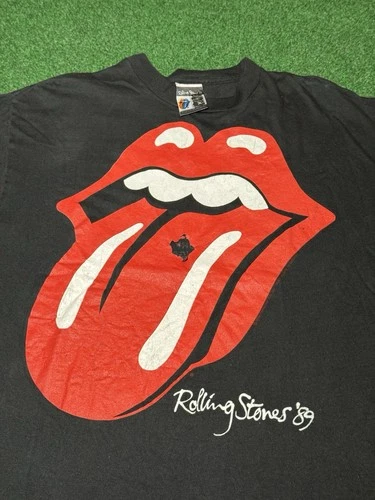 80s The Rolling Stones Big Tongue T-shirt, Tour 1980s vintage concert t-shirt, vintage, size XL, single stitch, B+ condition