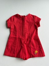 Vestido/mameluco culotte mameluco rojo American Girl Pleasant Company Girl Of Today