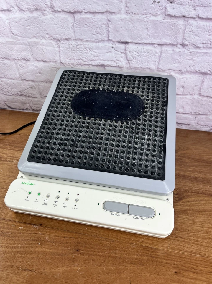 ACUVIBE VIBRATING FOOT MASSAGER 5008 C Multispeed Diabetes Vintage Shiatsu - Image 2 of 4