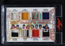 2021 Leaf Art of Hockey Silver 2/2 Guy Lafleur Marcel Dionne Phil Esposito 11jd