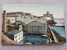 Sutro Baths & Cliff House San Francisco CA Vtg Postcard