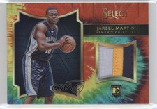 2015-16 Panini Select Rookie Swatches Tie-Dye Prizm 23/25 Jarell Martin #28 0q0
