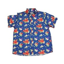 Dixxon Flannel Limited Edition Form Function Snap On Hawaiian Shirt Men's 2XL