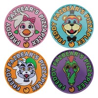 Five Nights At Freddy's Coaster 4-Pack Bedruckte GeträNke Fanattik