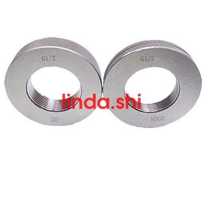 BSPP G1 1/4'' thread ring gage GO NOGO G1 1/4x11 delivery in 4 day by Fedex #pq