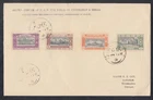 India Hyderabad 1937 Silver Jubilee Silver Cacheted FDC Unaddressed