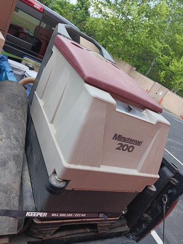 Minuteman 200 Walk-Behind Battery Powered Sweeper Floor Cleaner Walk-Behind