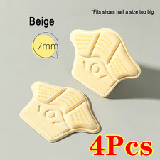 4Pcs Heel Stickers Heel Protectors Sneaker Shrinking Size Insoles Anti-Wear Feet