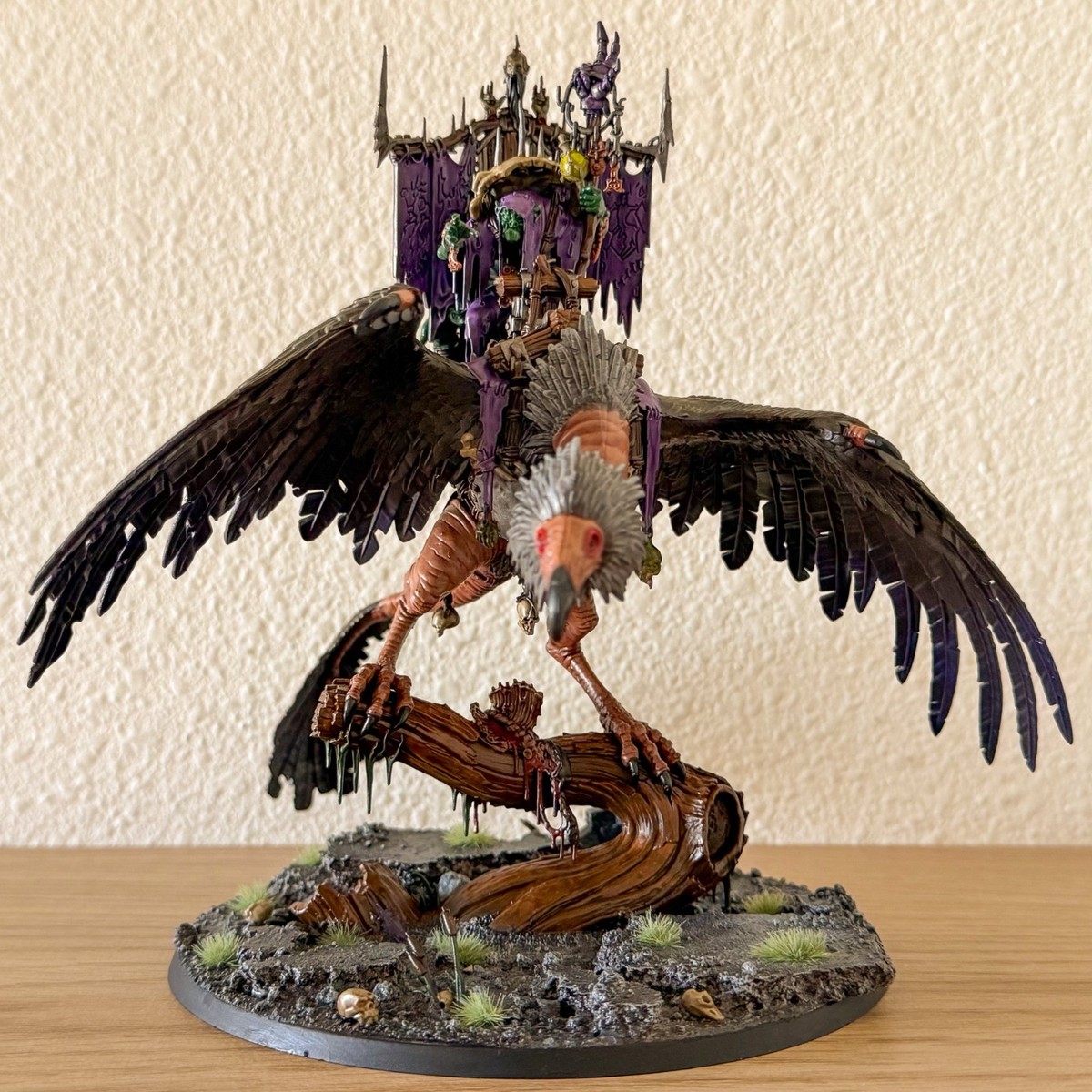 Warhammer Orruk Warclans - Painted Gobsprakk, the Mouth of Mork