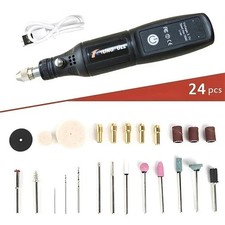 USB Cordless Electric Mini Drill Grinder Polishing Engraving Pen Rotary Tool Kit