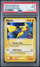 2006 POKEMON EX HOLON PHANTOMS #78 PIKACHU-REVERSE FOIL PSA 9 on eBay