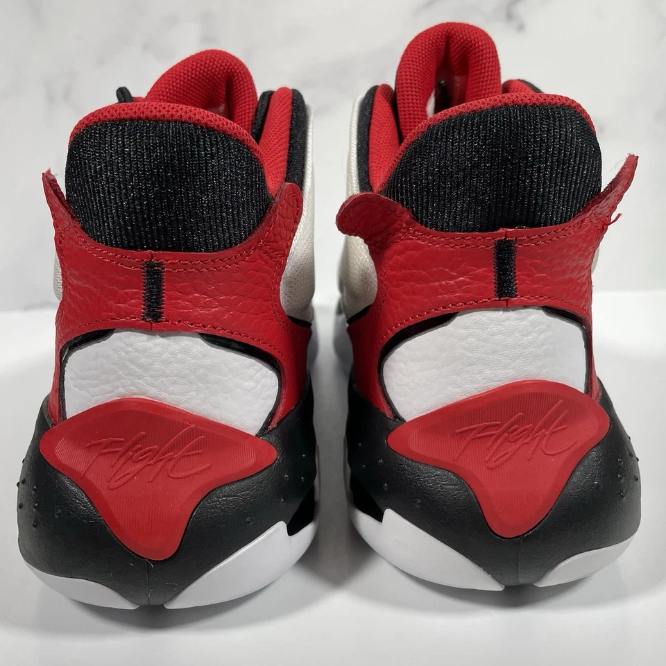 Jordan Max Aura 4 branco vermelho universitário DN3687-106 tamanho 10 masculino - Imagem 4 de 4