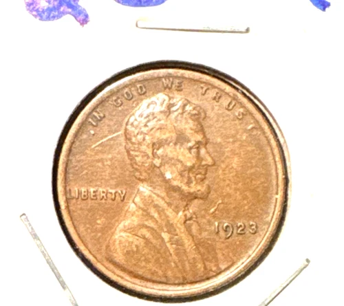 1923 lincoln wheat cent XF