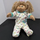 Cabbagepatch Kids 1980s Vintage Blonde Hair Doll Green Eyes Xavier Roberts  1982