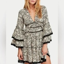 Free People Kristall Belle Sleeve XS Dress