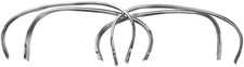 Wheel Opening Moldings 4-pieces 1969 Impala