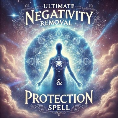 ULTIMATE NEGATIVITY REMOVAL & ENERGY PROTECTION SPELL   Restore Inner Peace and