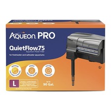 Aqueon QuietFlow PRO Aquarium Power Filter Size: up to 90 gal