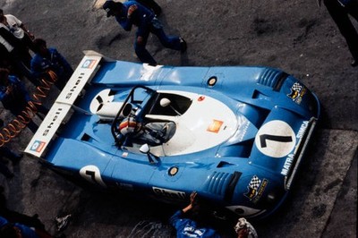 Jean-Pierre Beltoise Francois Cevert Equipe Matra-Simca Matra-Simc- Old Photo