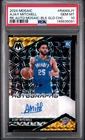 2024 Panini Mosaic Ajay Mitchell Rookie Black Gold Prizm Auto /8 PSA 10 Pop 1/1
