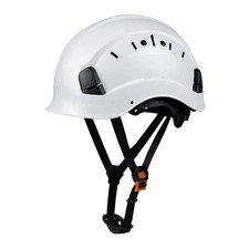Construction Safety Helmet Vented ABS Hard Hat Adjustable Chin Strap Hardhat