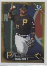 2016 Bowman Chrome Prospects Gold Refractor 23/50 Harold Ramirez #BCP246 z7h