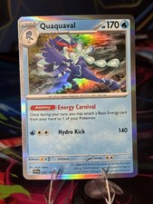 Quaquaval [Holo] #54 Prices | Pokemon Scarlet & Violet | Pokemon Cards