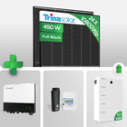10.8kw PV-Komplettanlage mit 10 kWh Speicher und 24 Modulen