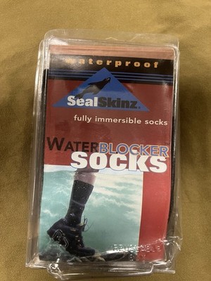 SealSkinz Waterproof Socks   Size  Large   New in Box Seal Skinz