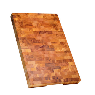 SHUMARU Mahogany End-Grain Wood Cutting Board   20×13×1.6  Butcher Block