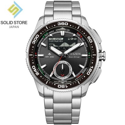 CITIZEN PROMASTER MARINE JV3001-53E Wave Tracker MIP LCD Yacht Timer Eco-Drive