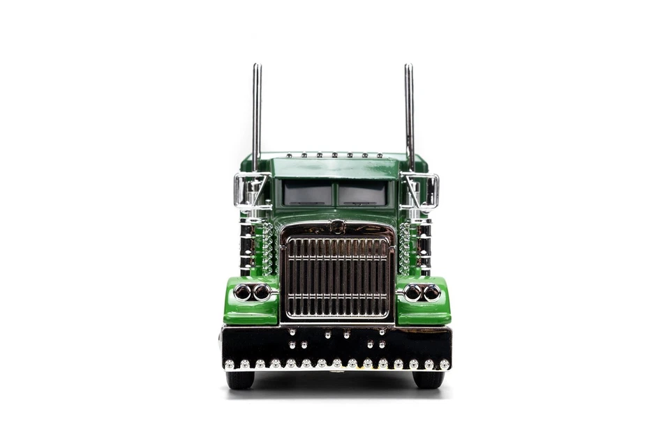 Jada 1:24 Hollywood Rides Hulk & 1992 Peterbilt 379 Marvel Avengers 35179 Model - Image 3 of 4