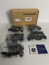 Commountain Speaker Mic for Motorola Walkie Talkies & Radios 5-Pack - NEW