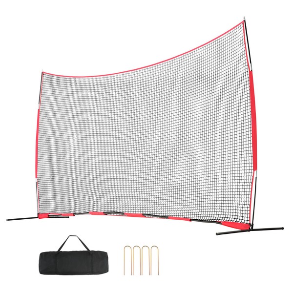 Uimoso Barriere Backstop Netz FüR Softball Und Ballsport, 620X140X314 Cm-image