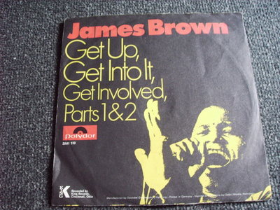 James Brown-Get up get into it get involved 7 PS-Made in Germany