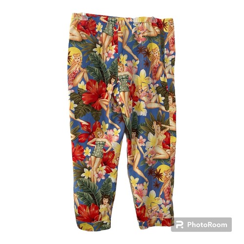 Pigiama The Cat's Bottoms Stampa Pinup Cotone Medio Rossi Brunette Bionde - Foto 2 di 10