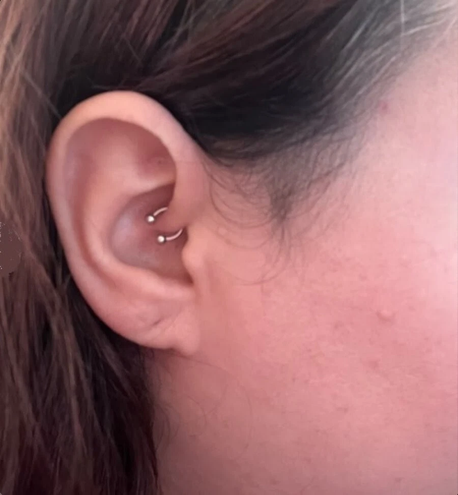 Daith piercing jewelry surgical best sale steel
