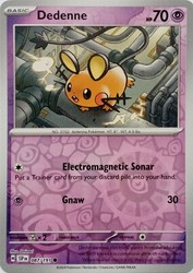 Dedenne 087/191 (Reverse Holo) - Surging Sparks - Pokemon TCG