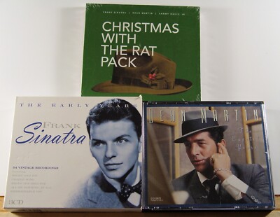 Lot Of 6 CDs - SINATRA/MARTIN - Christmas Rat Pack NEW, Early Years, Capitol  