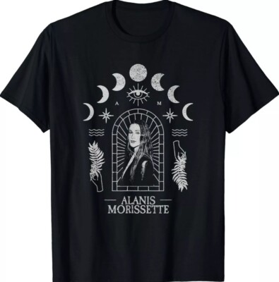 SALE Alanis Morissette The Triple Moon Tour 2024 Shirt Cotton Shirt S-5XL