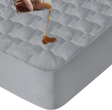 Protector De Colch n King Impermeable Acolchado