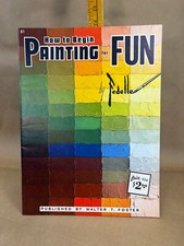 Walter Foster 81 How to Begin Painting For Fun Estelle Fedelle Vintage Book VG
