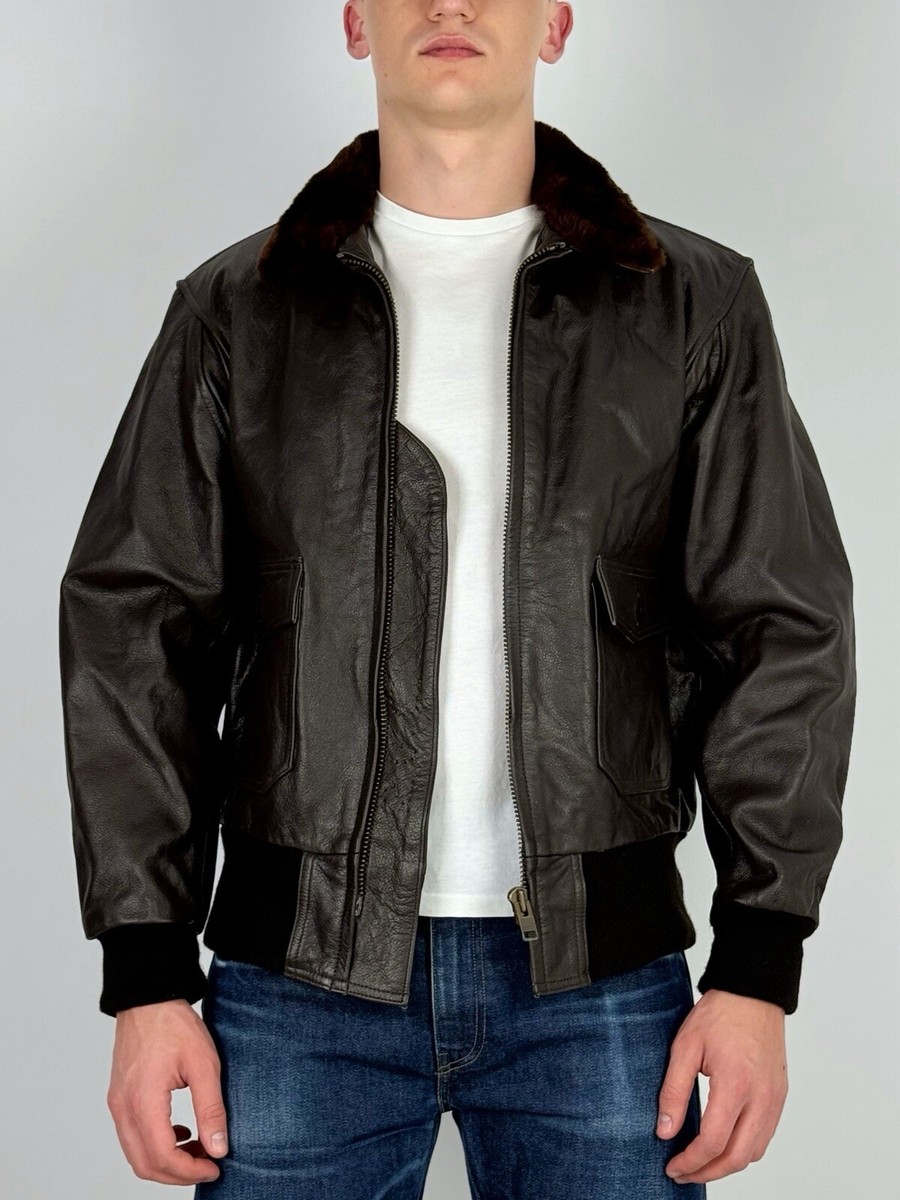 ジャケット・アウター 90s G-1 leather flight blouson jacket 90s G-1 leather flight blouson jacket - メルカリ