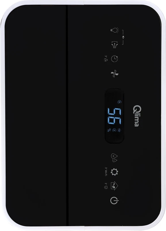 Deumidificatore Aria Portatile Smart WiFi QLIMA D820 20 Litri per Ambiente 50 mq, fotografia 10 di 14