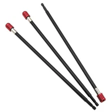 Hexagon handle extension rod 300mm red quick-release self-locking extension rod