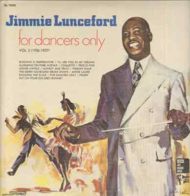 LP Jimmie Lunceford For Dancers Only (Vol. 3 1936-1937) NEAR MINT Decca