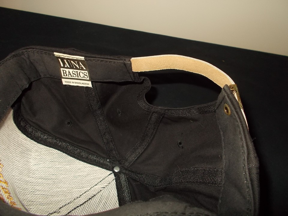 Sangle De Chapeau Style "rope" En Cuir Trailwood Transportation - Vintage Années 1990 - Neuf