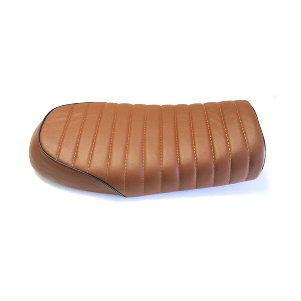 Asiento de sillín plano vintage Café Racer para Kawasaki KZ200 KZ400 KZ650 KZ800 KZ1000 Foto 4 de 4